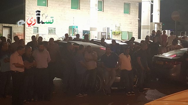 المئات من مواطني كفرقاسم يودعون المرحوم كامل عبدالله عامر الى مثواه الاخير